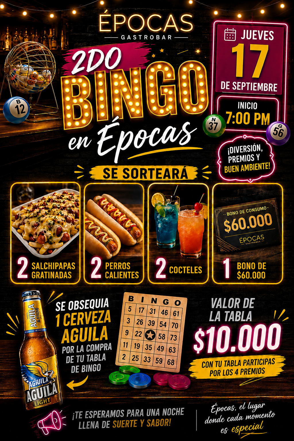 Bingo épocas 